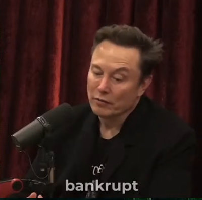 elon bankrupt